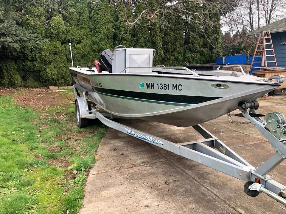 1991 18ft Excelcraft power boat EX 183