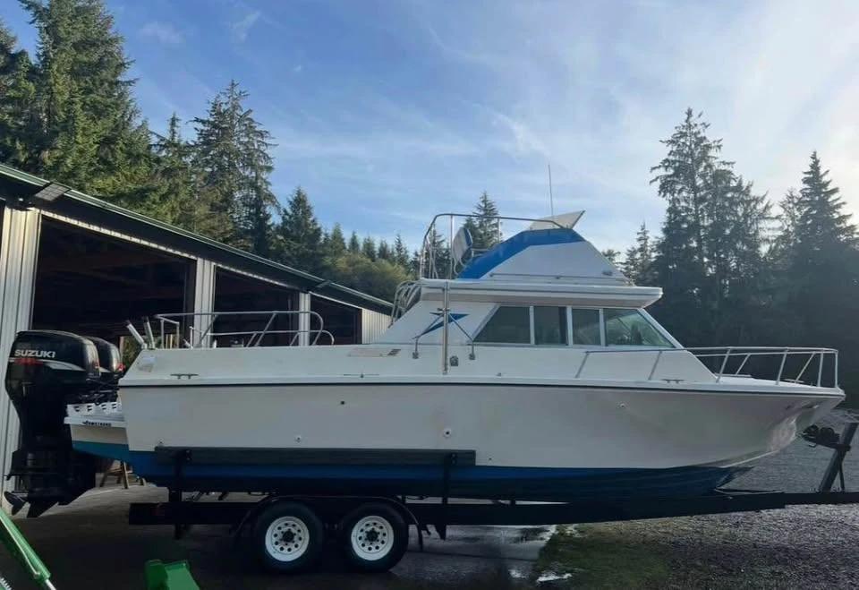 1974 Fiberform sportfisher 28 Westporter
