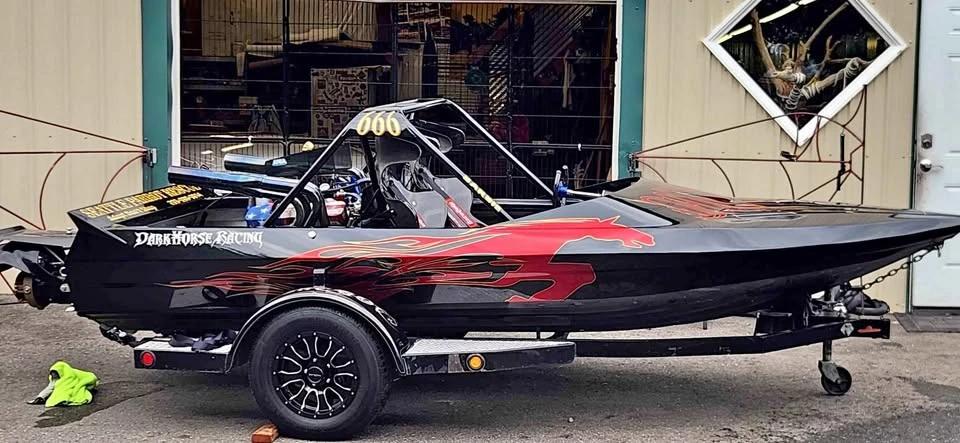 2014 Aluminum sprint boat