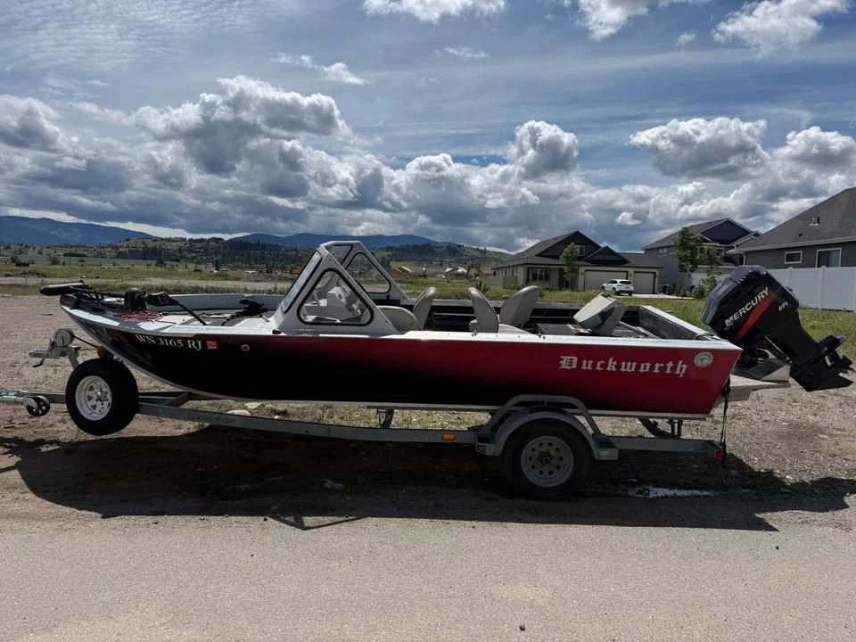 2001 Duckworth 20’ runabout 20 Advantage