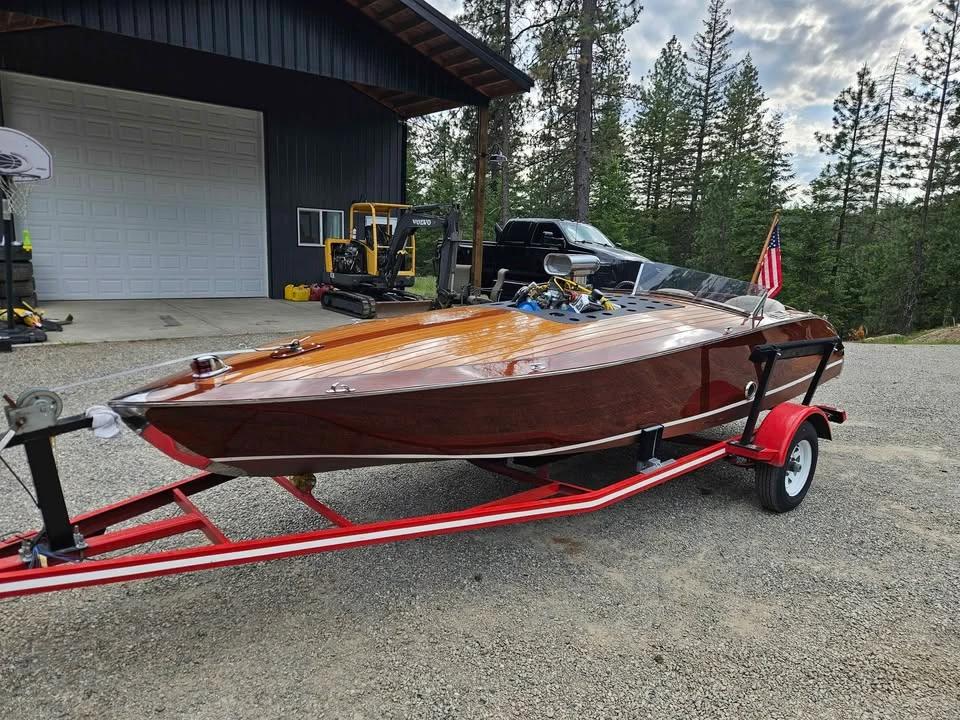 2020 17' Gentleman's Racer wooden boat Gentleman's Racer