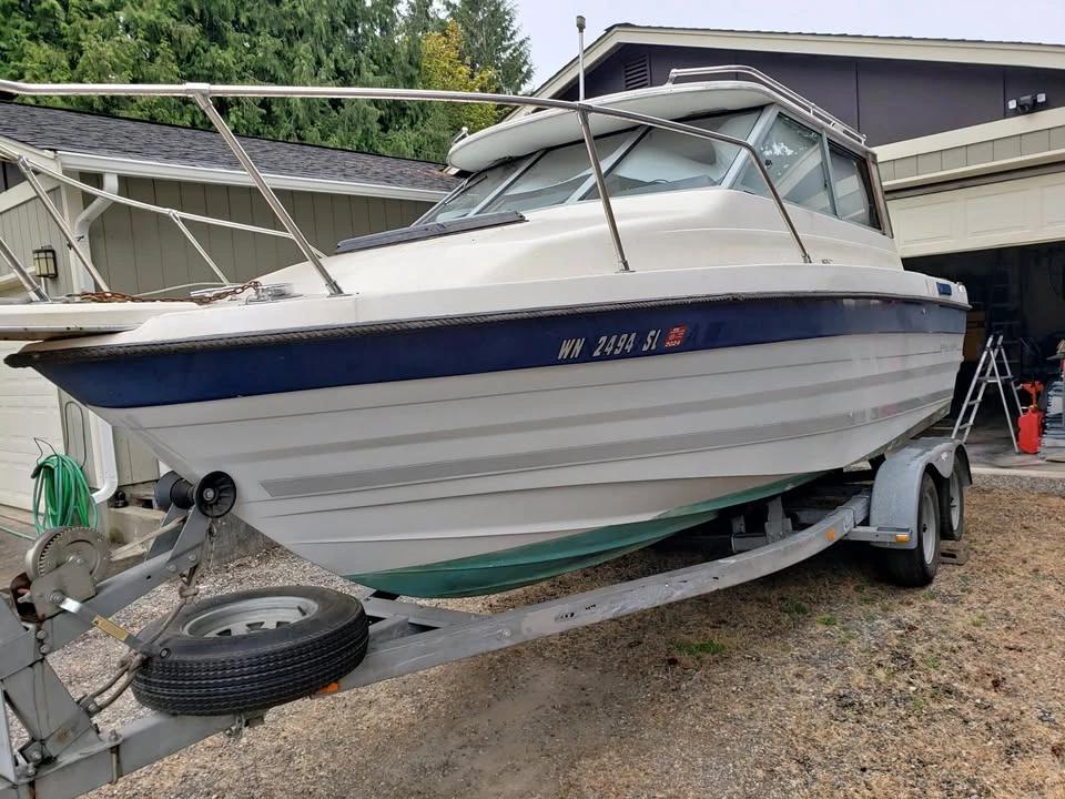 1989 Bayliner Trophy Alaska Bulkhead 2159 2159 Offshore