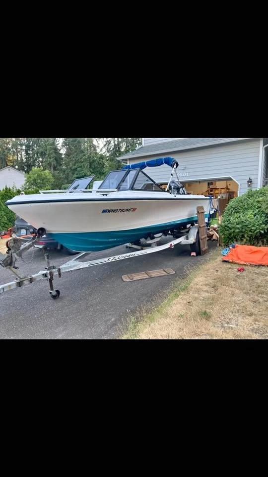 1994 Tide Runner w/ Suzuki 140 4 stroke. 18 Cuddy