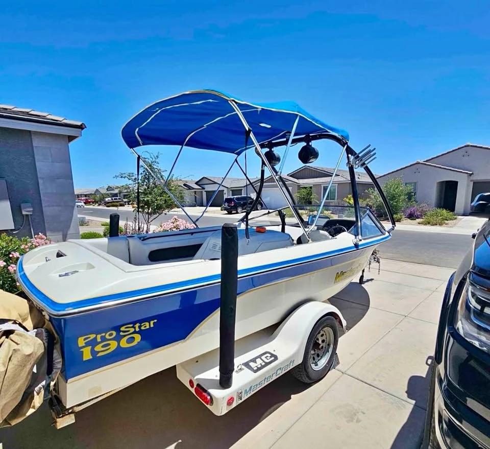 1987 Master craft ProStar 190