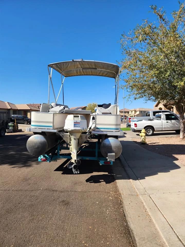 1998 Fisher 20ft Pontoon Boat Fisher Freedom 200