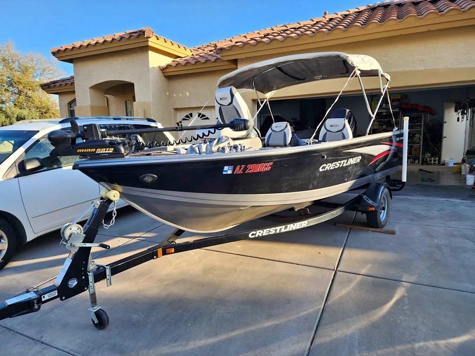 2014 Crestliner fish hawk 1650